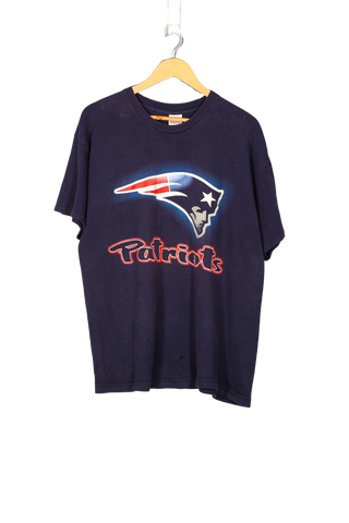 Vintage New England Patriots NFL T-Shirt - L Oversized