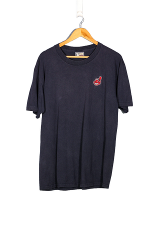 Vintage Cleveland Indians Embroidered MLB T-Shirt - L