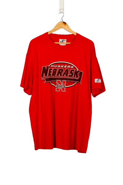 Vintage Nebraska Huskers College T-Shirt - XXL