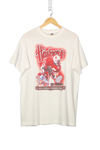 Vintage 1995 Nebraska Huskers National Champions College T-Shirt - XL
