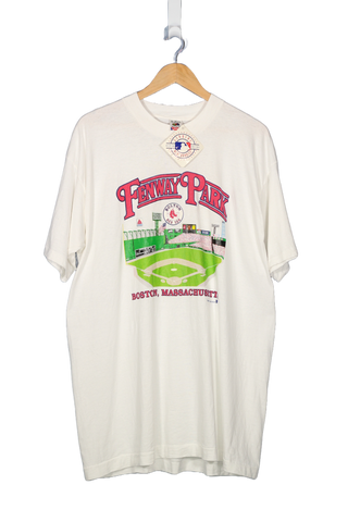 Vintage 1989 DEADSTOCK Boston Red Sox Fenway Park MLB T-Shirt - XL