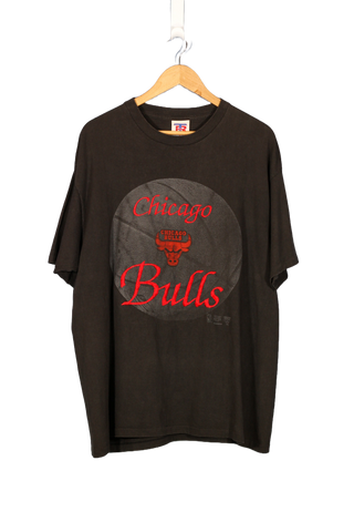 Vintage 1993 Chicago Bulls Embroidered NBA T-Shirt - XL