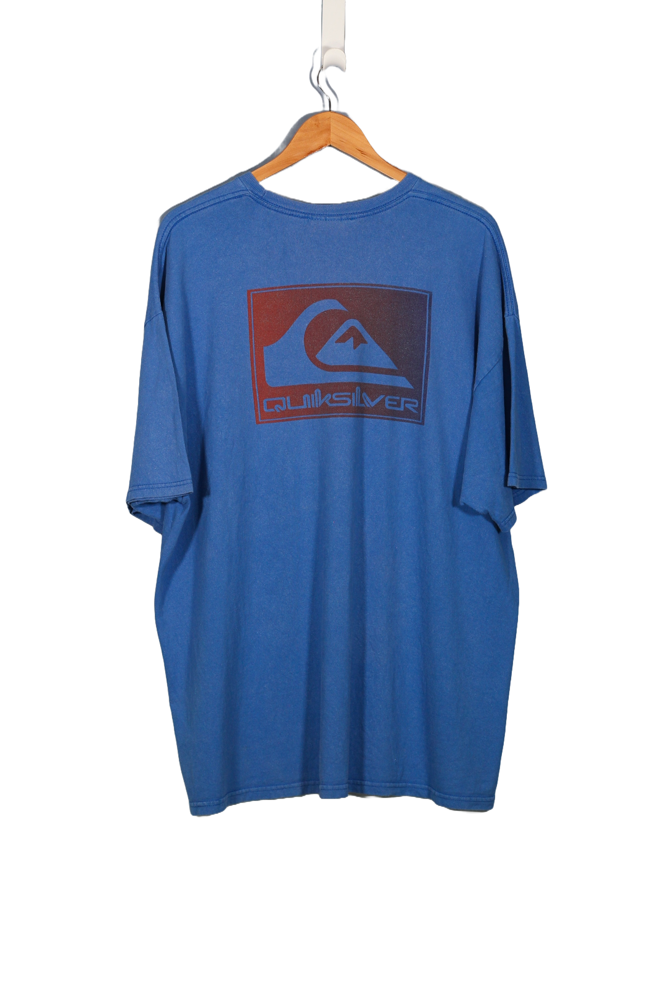 Vintage Quiksilver Blue Surf T-Shirt - XXL