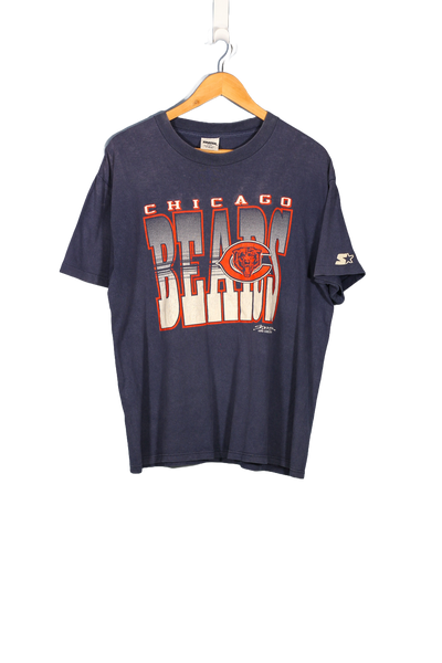 Vintage 1990 Chicago Bears NFL T-Shirt - M Oversized