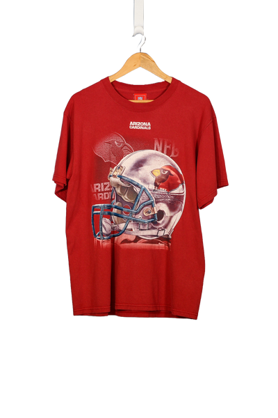 Vintage Arizona Cardinals Helmet NFL T-Shirt - L