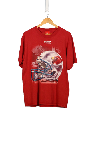 Vintage Arizona Cardinals Helmet NFL T-Shirt - L