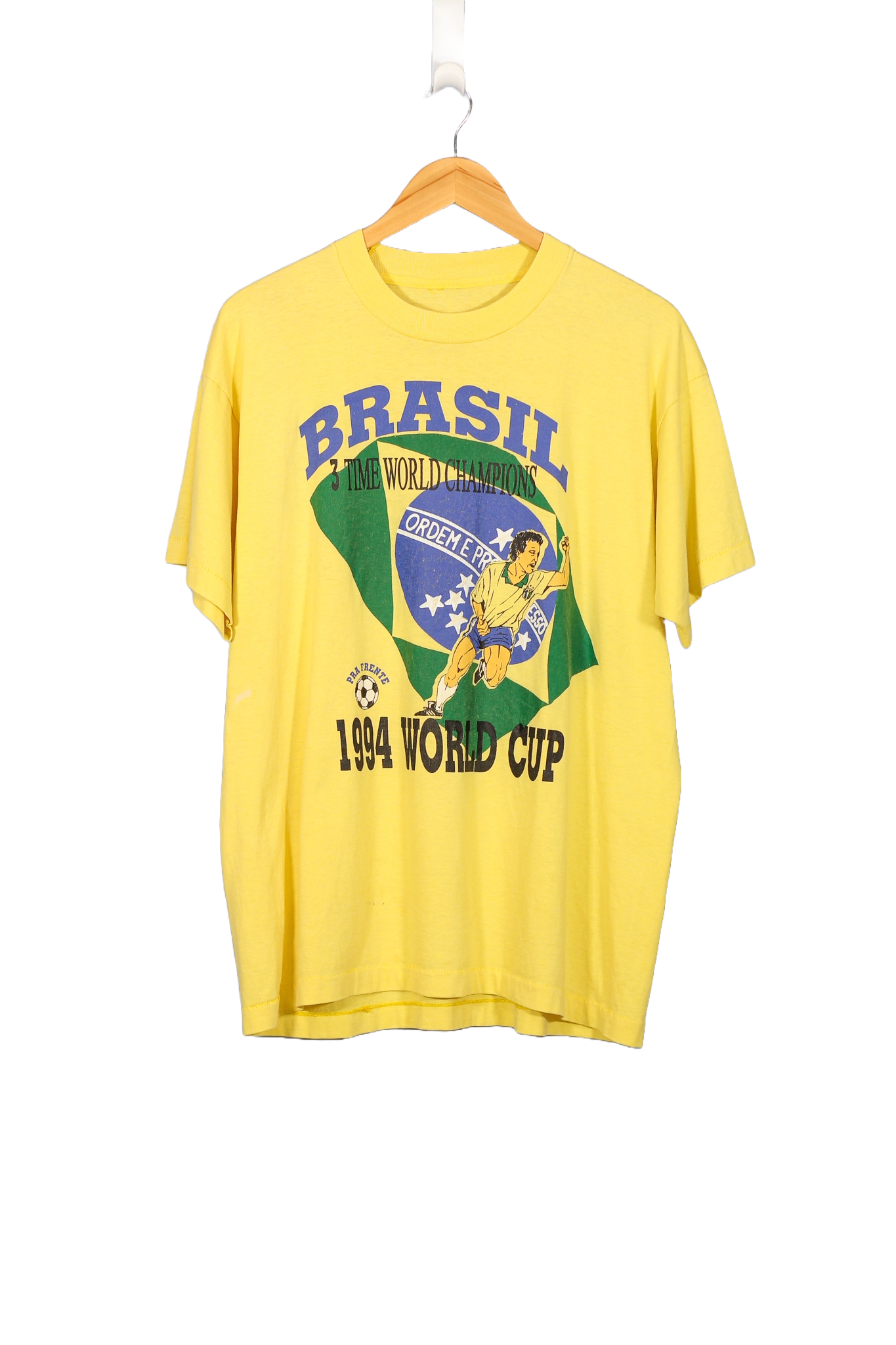 Vintage 1994 Brasil World Cup T-Shirt - L