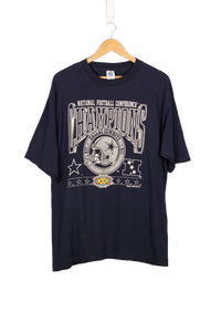 Vintage 1996 Dallas Cowboys NFC Champions NFL T-Shirt - L Oversized