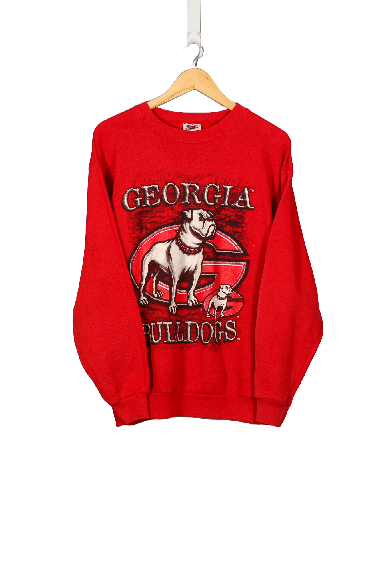 Vintage Georgia Bulldogs College Crewneck - M