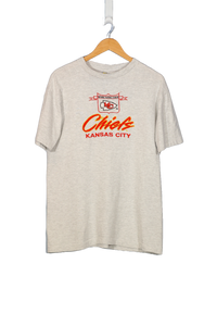 Vintage Kansas City Chiefs Embroidered NFL T-Shirt - M