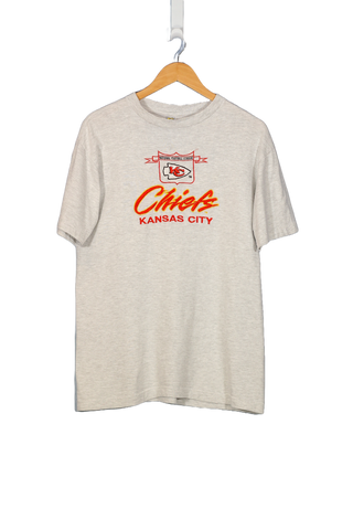 Vintage Kansas City Chiefs Embroidered NFL T-Shirt - M