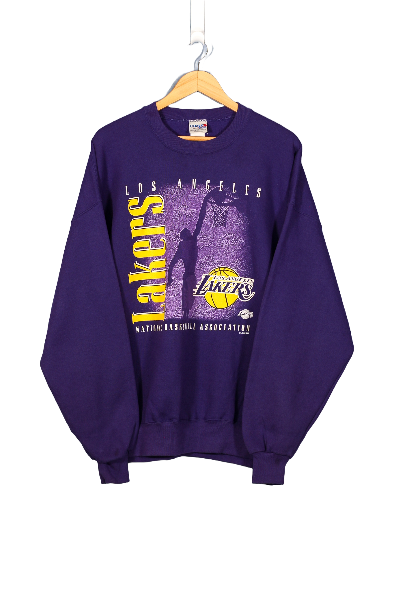 Vintage Los Angeles Lakers NBA Crewneck - XXL