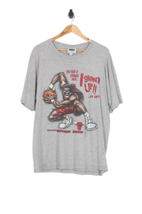 Vintage Chicago Bulls I Showed Up NBA T-Shirt - L