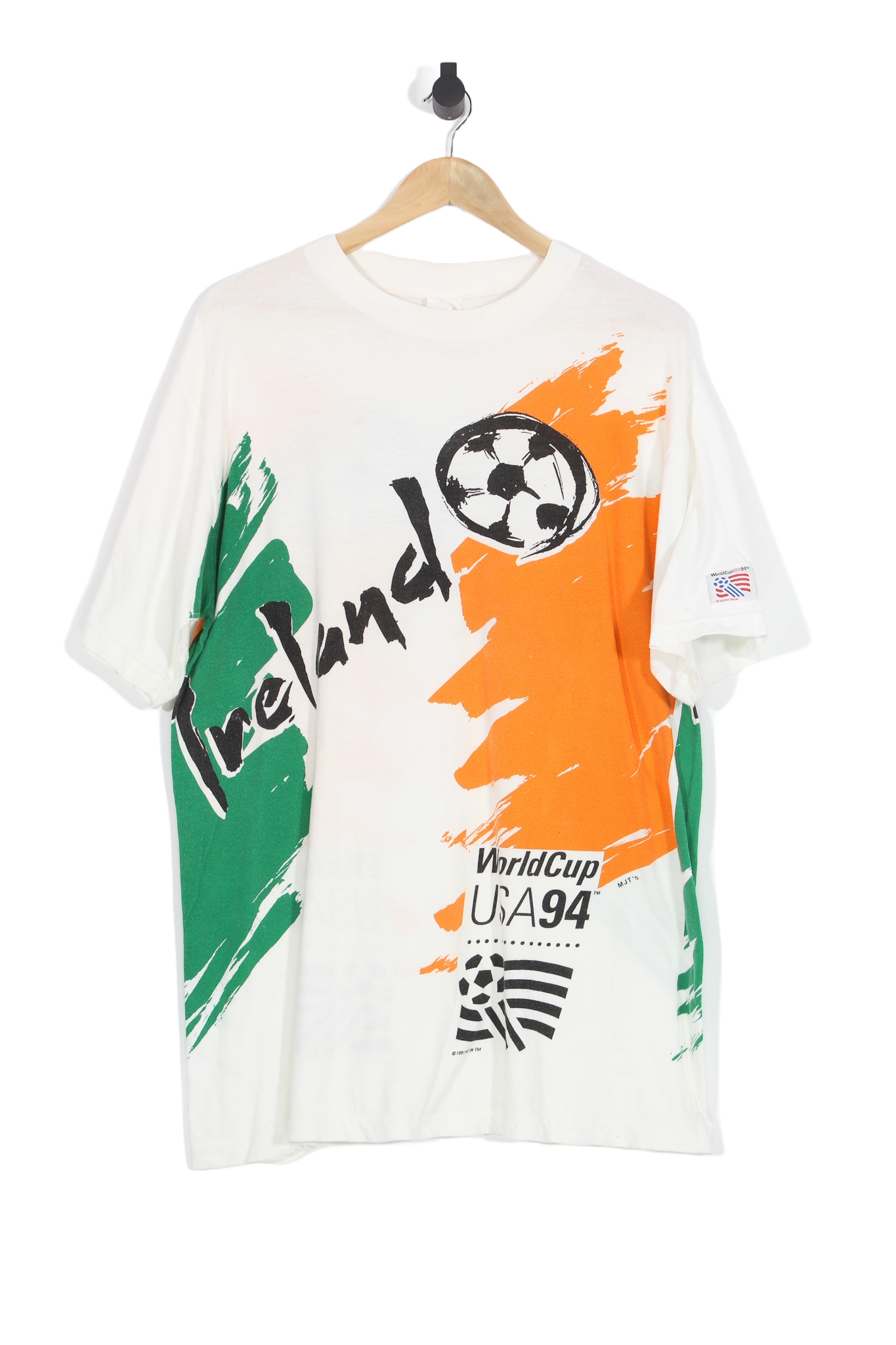 Vintage 1994 Ireland World Cup All Over Print T-Shirt - L