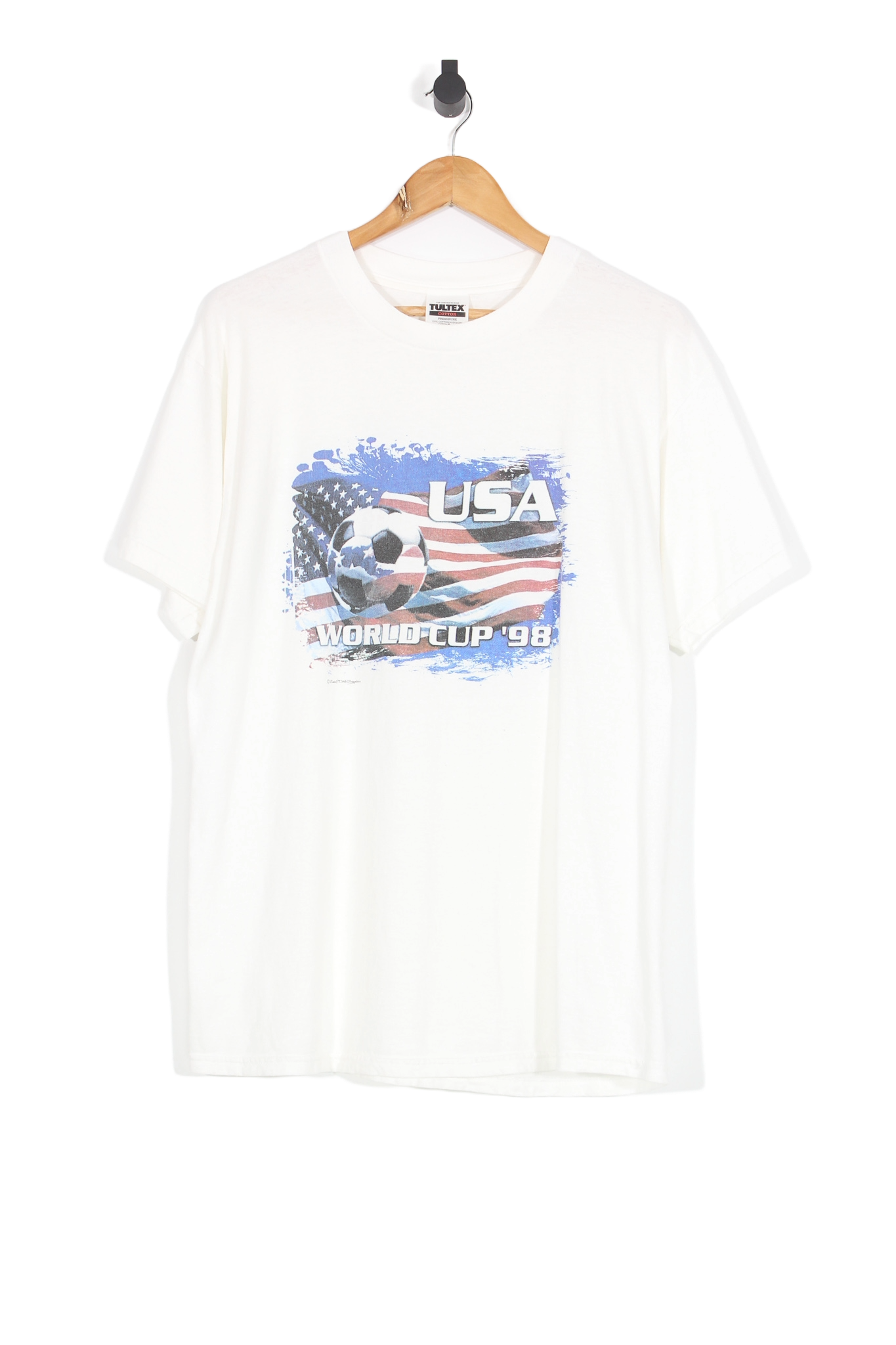 Vintage 1998 USA World Cup T-Shirt - L