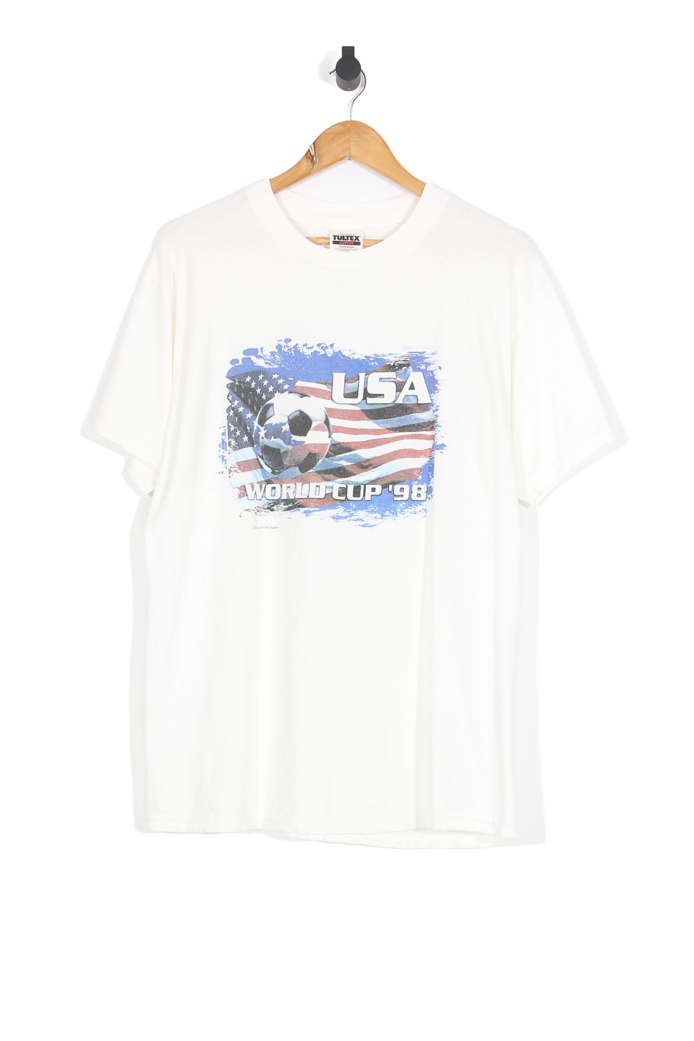Vintage 1998 USA World Cup T Shirt L