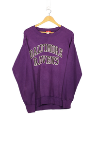 Vintage Baltimore Ravens NFL Crewneck - L