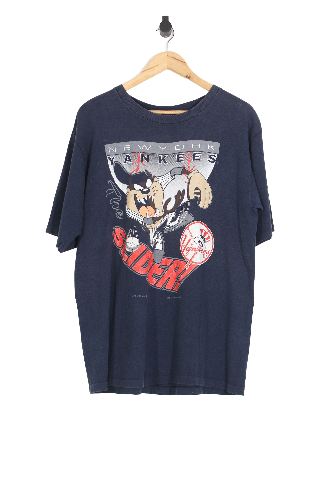 Vintage 1993 New York Yankees Taz MLB T-Shirt - L