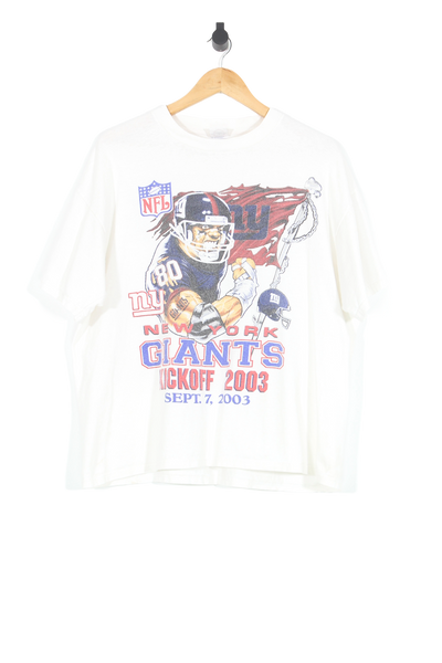 Vintage 2003 New York Giants Kickoff NFL T-Shirt - M Oversized (boxy)