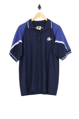 Vintage 1990's Canterbury Bulldogs NRL Polo Shirt - L