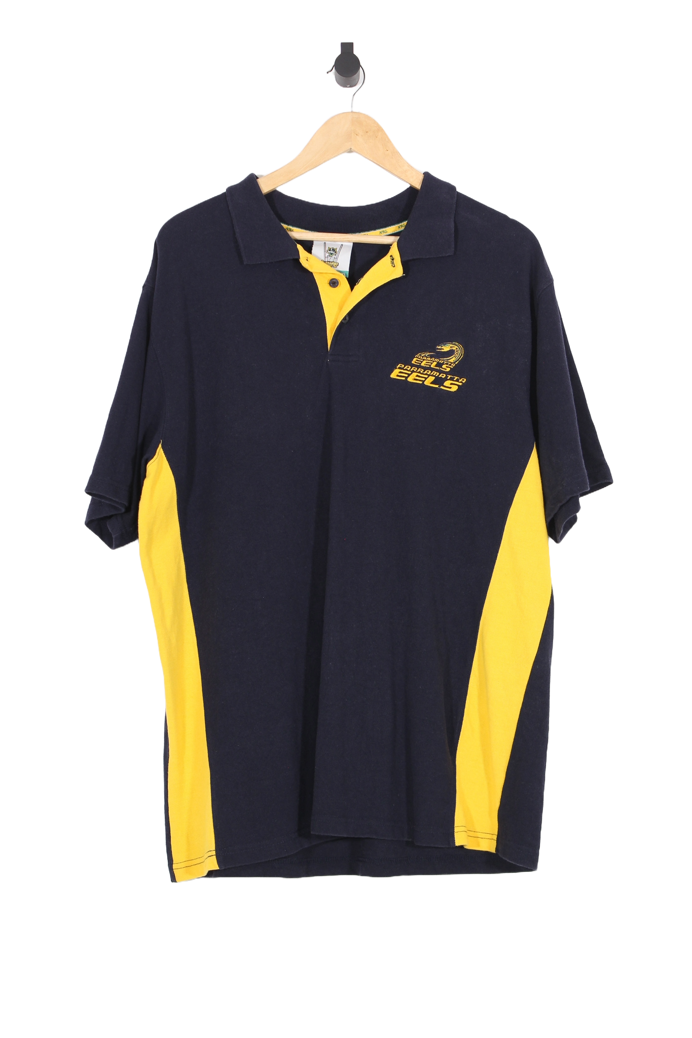 Vintage 2000's Parramatta Eels NRL Polo Shirt - L