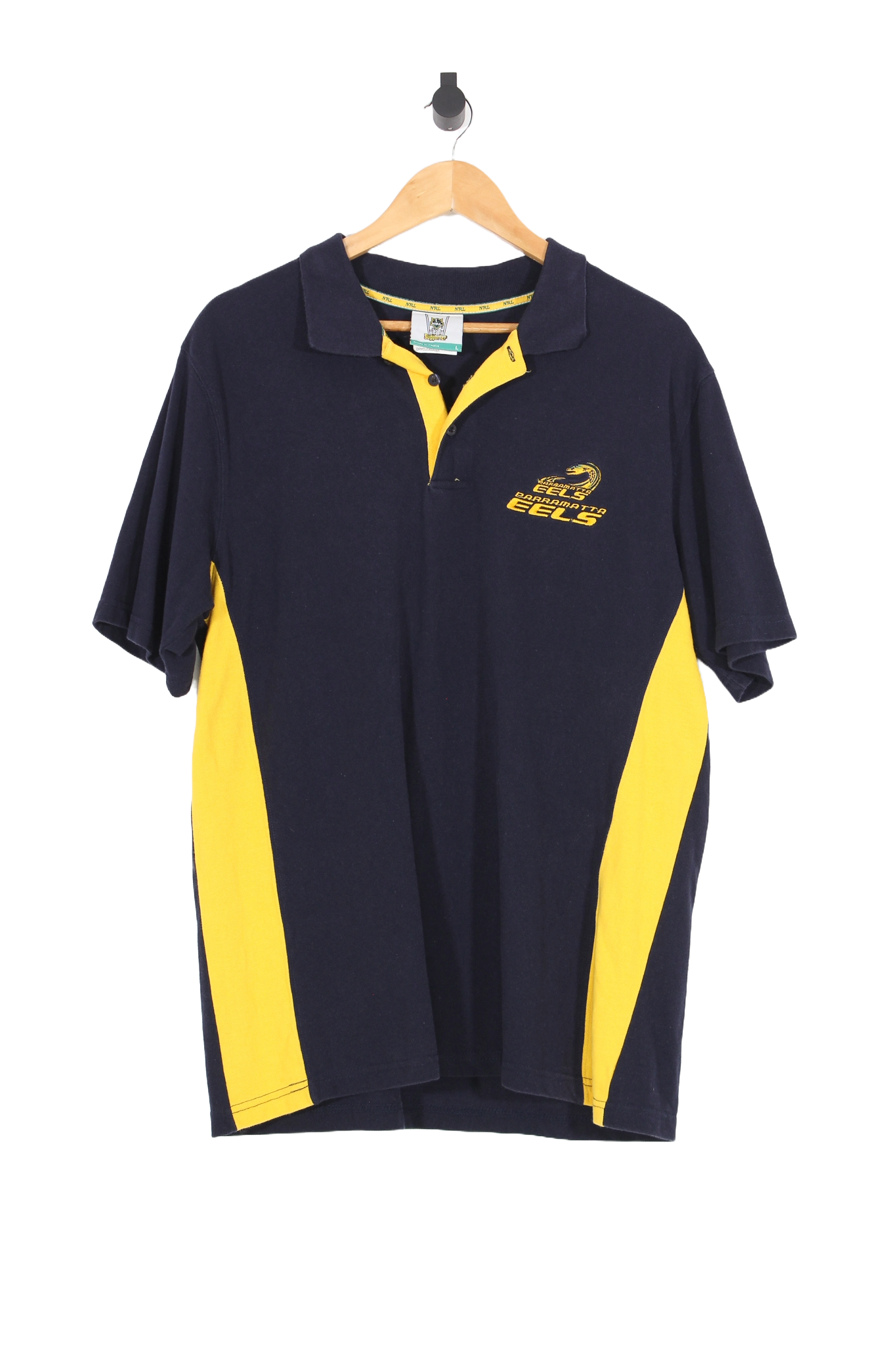 Vintage 2000's Parramatta Eels NRL Polo Shirt - XL