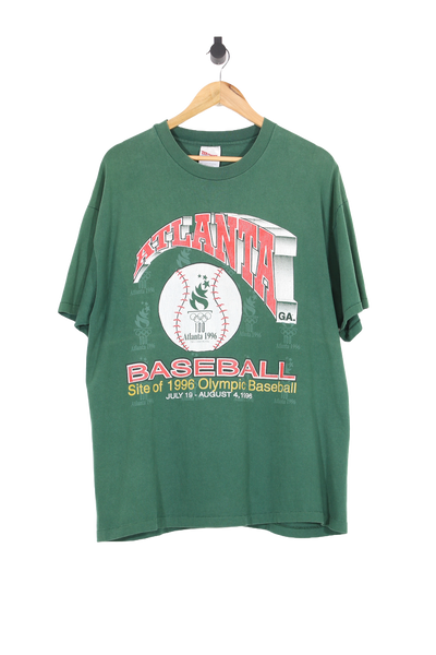 Vintage 1996 Atlanta Olympics Baseball T-Shirt - XL
