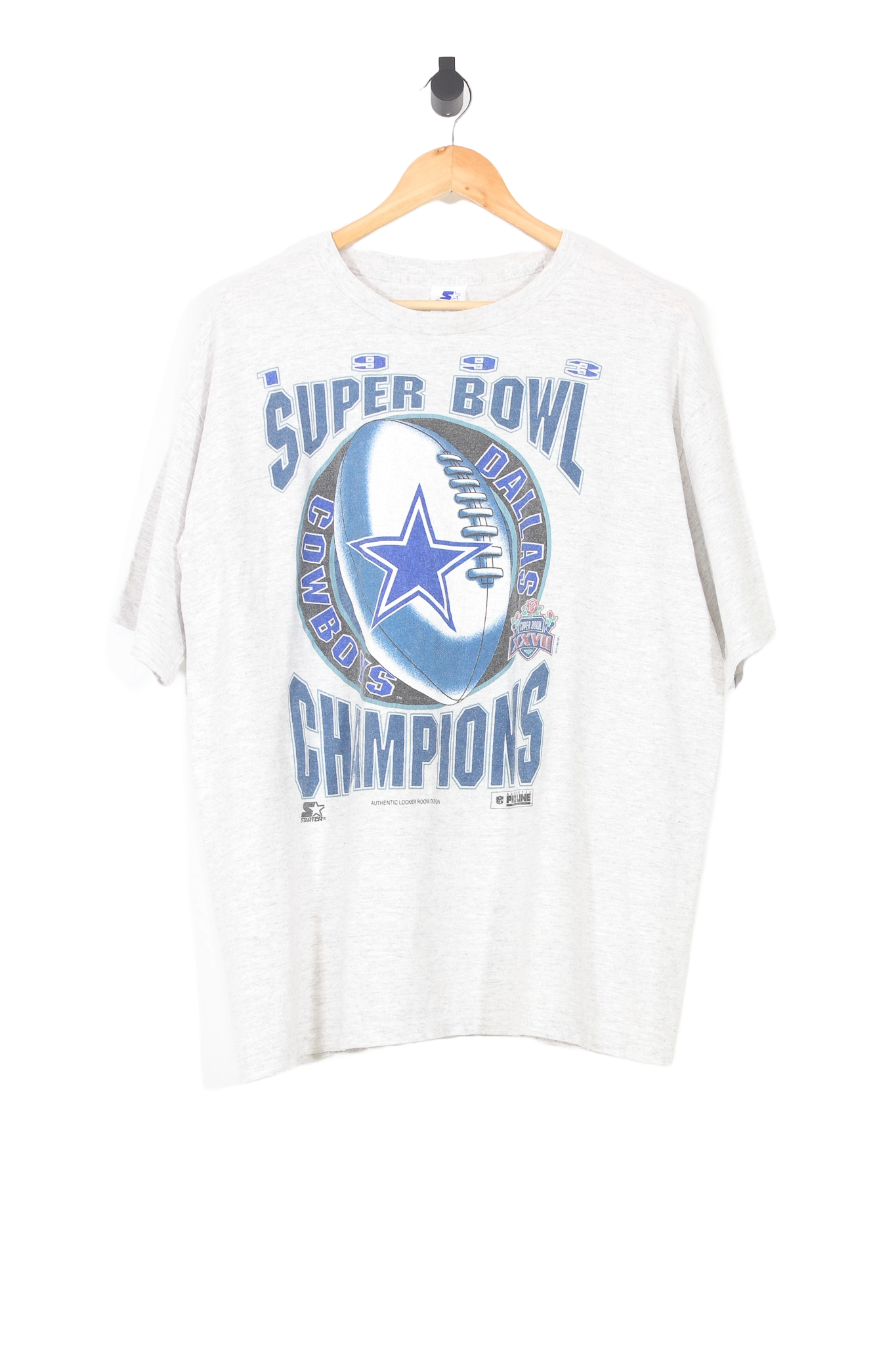 Unisex Vintage 1993 Dallas Cowboys Super Bowl Tee USA