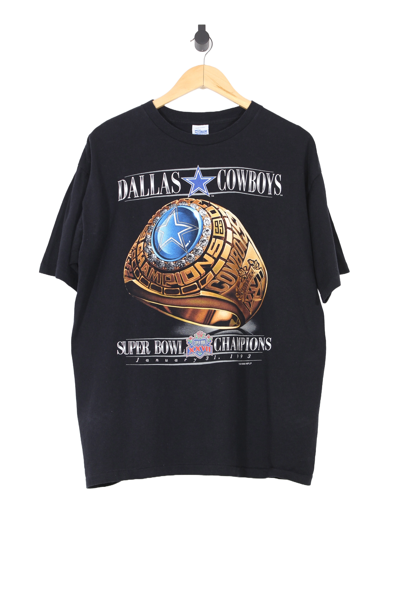 Vintage 1993 Dallas Cowboys Super Bowl XXVII Champions NFL Ring T-Shir –  Dan Street