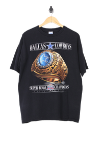 Vintage Dallas Cowboys 1993 Super Bowl Champions T Shirt Tee 