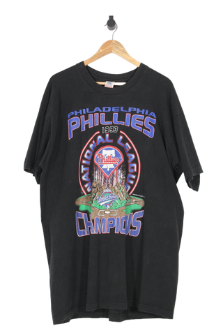 Vintage 1993 Philadelphia Phillies National League Champions MLB T-Shirt - XXL