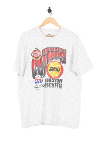 VINTAGE CHICAGO BULLS 1993 THREE PEAT NBA CHAMPIONS FRUIT OF THE LOOM TEE -  Primetime