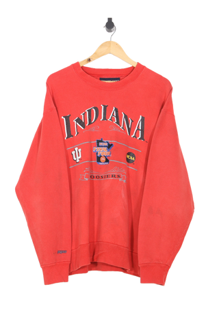 Vintage 1992 Indiana Hoosiers NCAA Final Four Crewneck - L