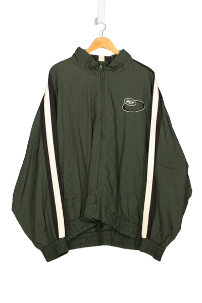 Vintage New York Jets NFL Windbreaker Jacket - XXL
