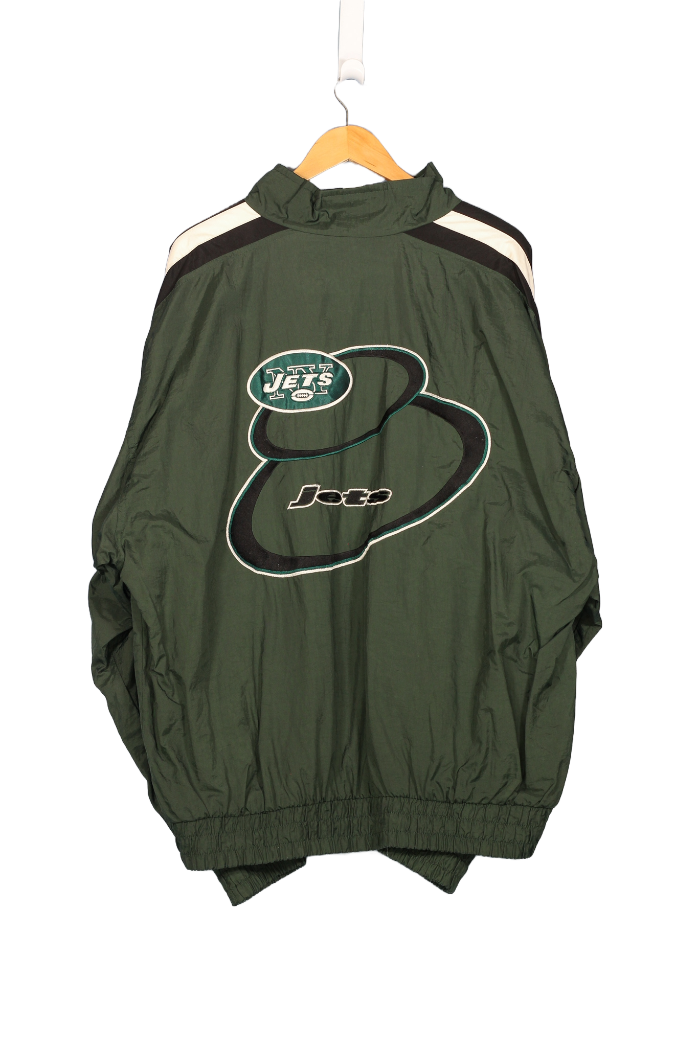 Vintage New York Jets NFL Windbreaker Jacket - XXL