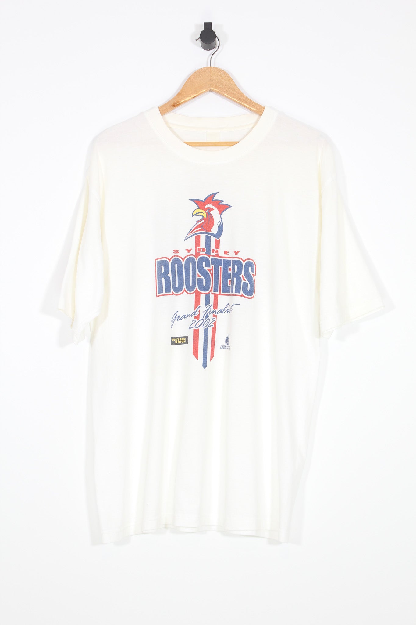 Vintage 2002 Sydney Roosters Grand Finalists NRL T-Shirt - XL