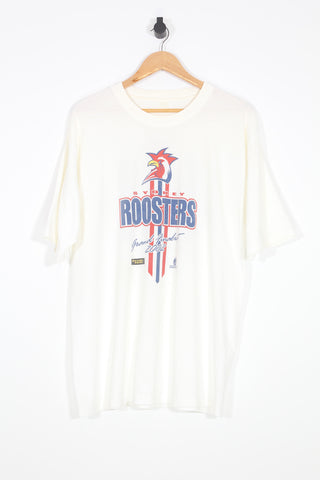 Vintage 2002 Sydney Roosters Grand Finalists NRL T-Shirt - XL