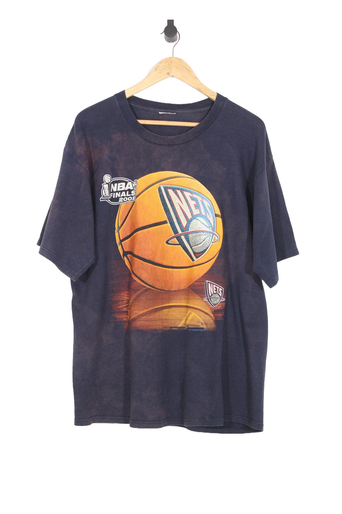 Vintage 2002 New Jersey Nets NBA Finals T-Shirt - XL