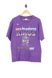 Vintage 1996 Sacramento Kings NBA Playoffs T-Shirt - L