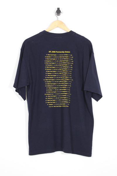2006 West Coast Eagles Premiers T-Shirt - XL