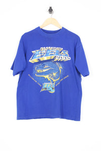 Vintage 2000 Parramatta Eels Millennium Team NRL T-Shirt - M (Boxy)