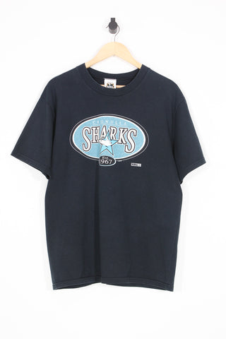 Vintage 1999 Cronulla Sharks NRL T-Shirt - L