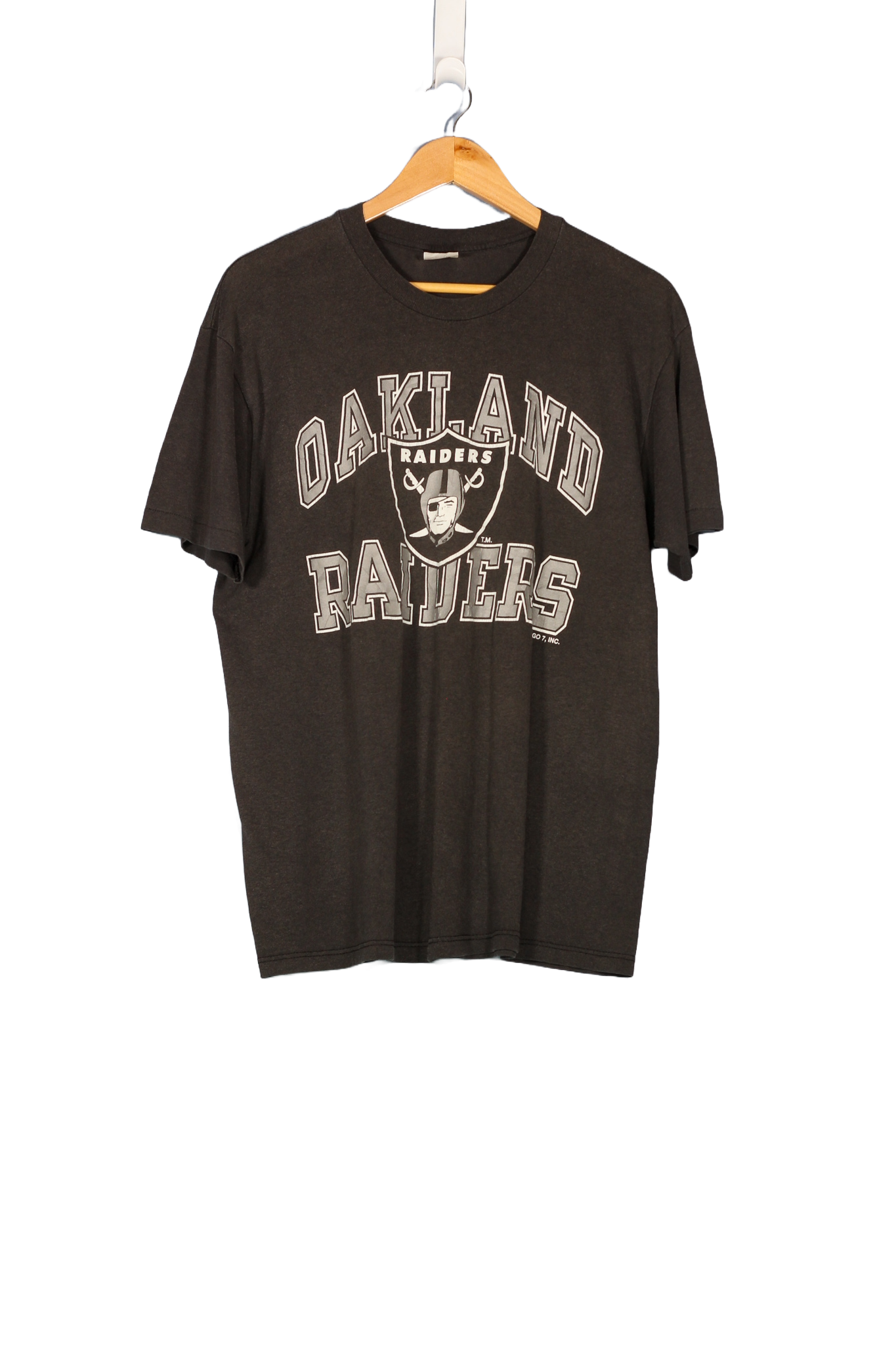 Vintage 1980's Oakland Raiders NFL T-Shirt - L
