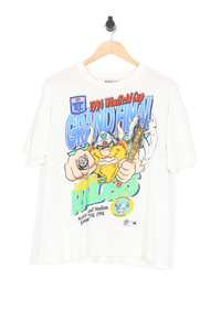 Vintage 1994 Canberra Raiders Winfield Cup Grand Final NRL T-Shirt - M (Boxy)