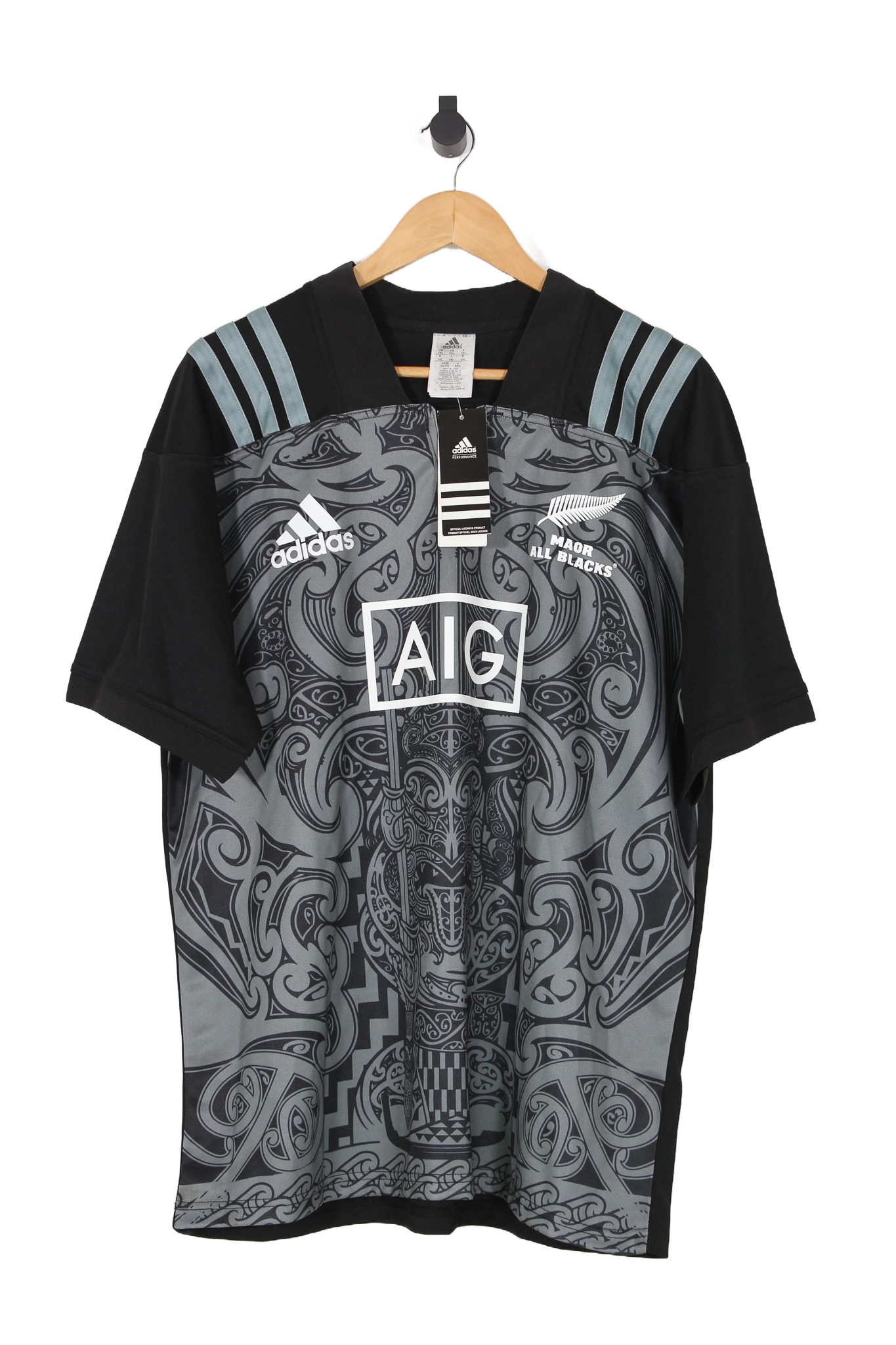 2017 New Zealand Maori All Blacks Rugby Union Jersey - XL