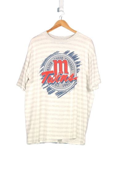 Vintage 1991 Minnesota Twins Coach Murphy MLB T-Shirt - XL Oversized