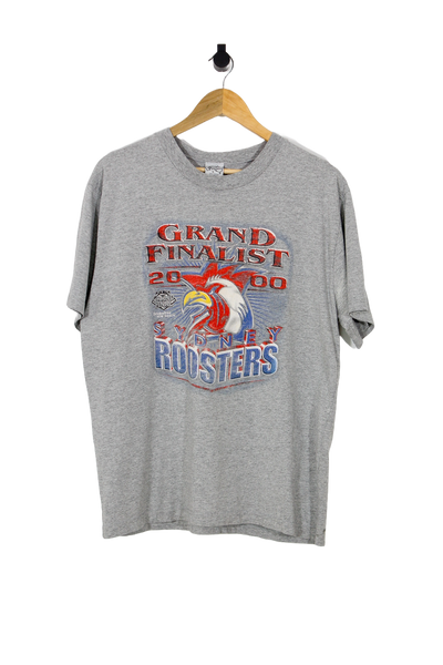 Vintage 2000 Sydney Roosters Grand Finalist NRL T-Shirt - L