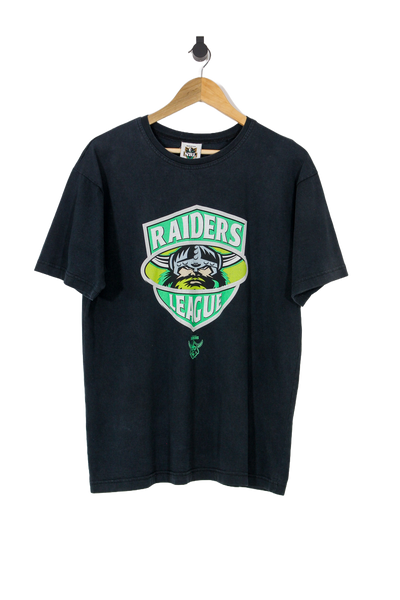 Vintage Canberra Raiders 'Raiders League' NRL T-Shirt - L