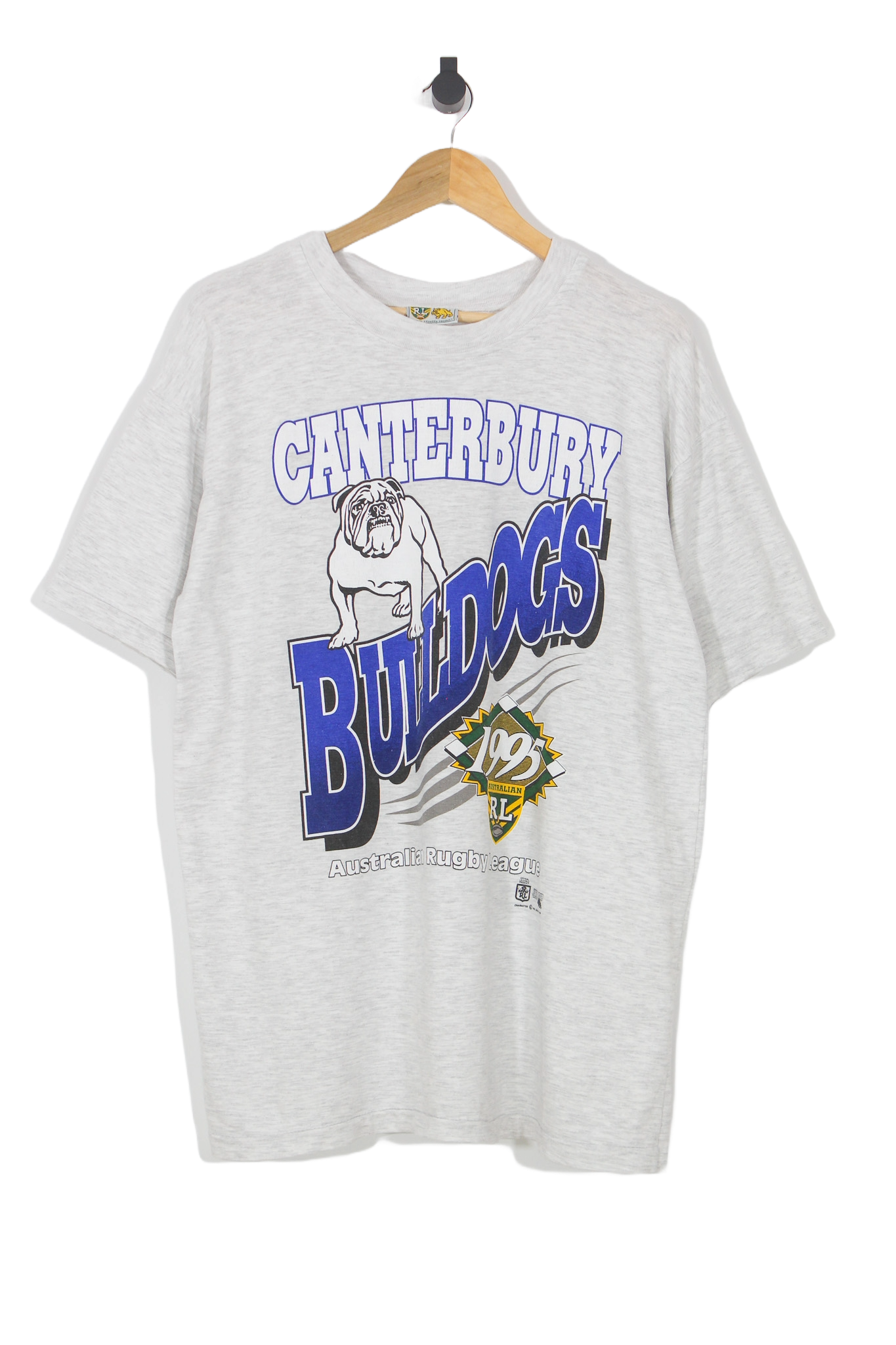 Vintage 1995 Canterbury Bulldogs NRL T-Shirt - XL