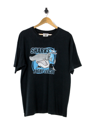 Vintage Cronulla Sharks NRL T-Shirt - XL